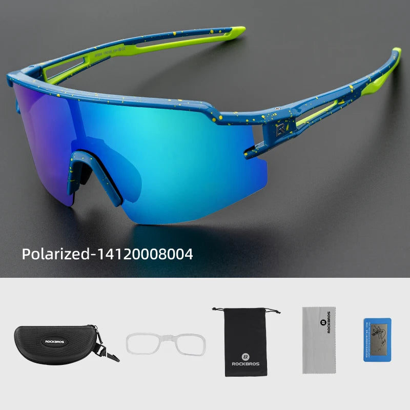 Gafas de Ciclismo Half Frame – Fotocromáticas o Polarizadas, 8 Colores, Unisex