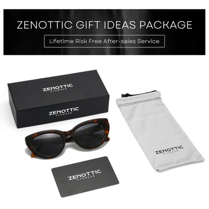 Gafas de Sol Ojo de Gato Retro Polarizadas – Acetato, Mujer