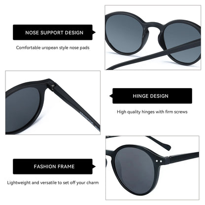 Gafas de Visión Nocturna Redondas – S y XL, Unisex