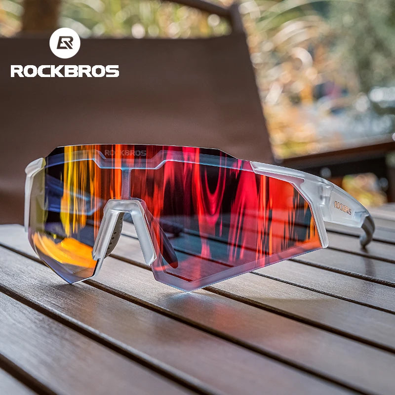 Gafas de Ciclismo Fotocromáticas Polarizadas – Compatible con Miopía, TR90, Unisex