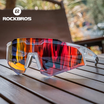 Gafas de Ciclismo Fotocromáticas Polarizadas – Compatible con Miopía, TR90, Unisex