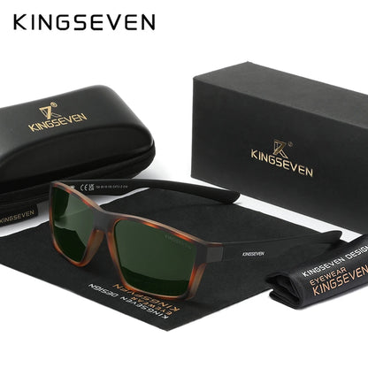 Gafas de Sol Rectangulares TR90 Textura Carbono Polarizadas – Deportivo, Unisex