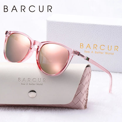 Gafas de Sol Redondas Polarizadas – PC Ligero, Mujer