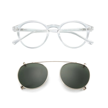 Gafas Anti Luz Azul con Clip-On Solar Polarizado – 2 en 1, Unisex