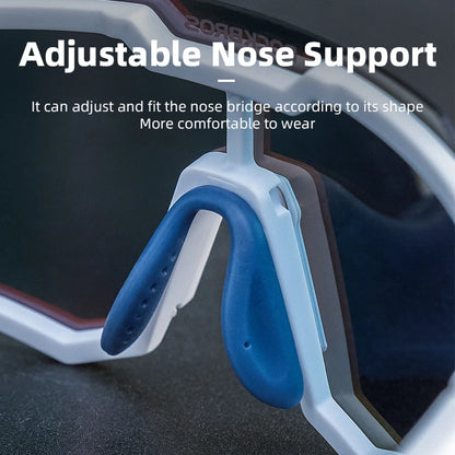 Gafas de Ciclismo Fotocromáticas Polarizadas – Compatible con Miopía, TR90, Unisex