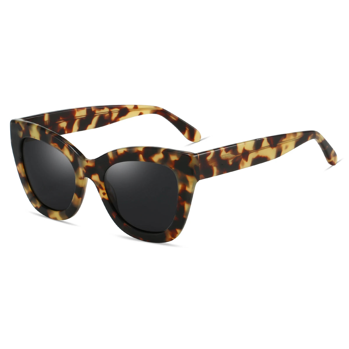 Gafas de Sol Ojo de Gato Chunky Polarizadas – Acetato Artesanal, Mujer