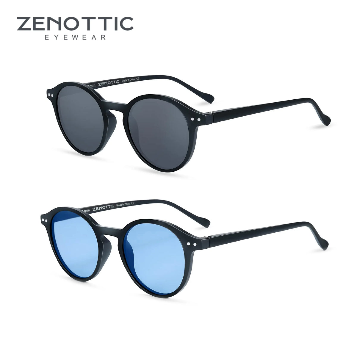 Gafas de Visión Nocturna Redondas – S y XL, Unisex