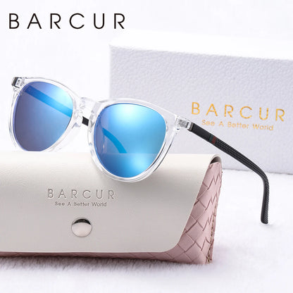Gafas de Sol Redondas Polarizadas – PC Ligero, Mujer