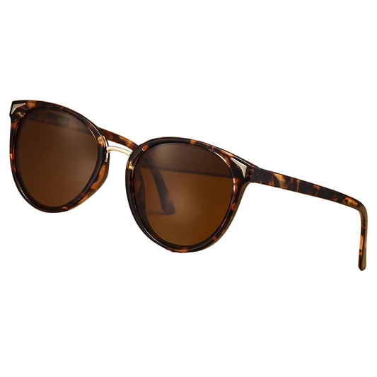 Gafas de Sol Ojo de Gato Elegantes Polarizadas – Detalles Dorados, Mujer