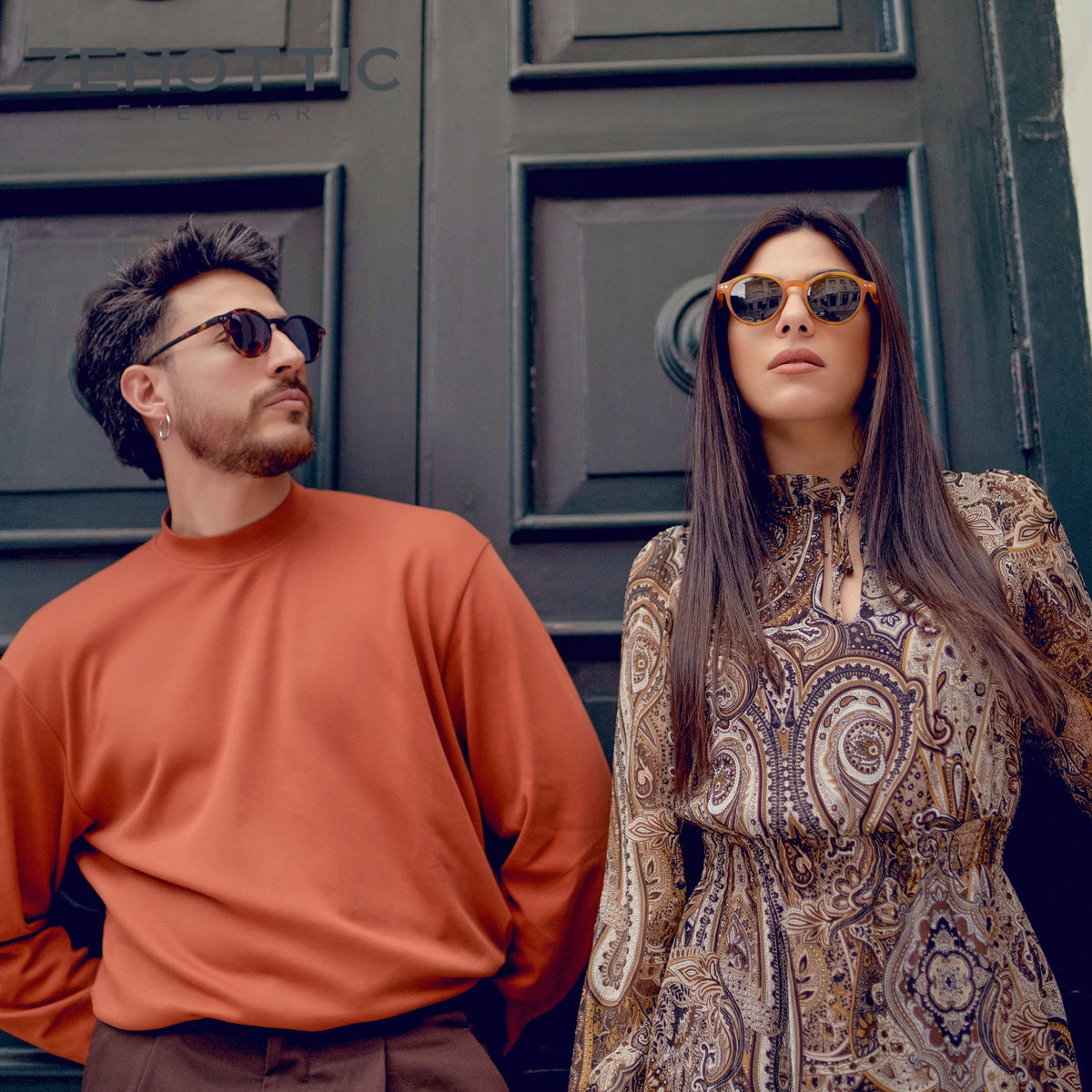 Gafas de Visión Nocturna Redondas – S y XL, Unisex