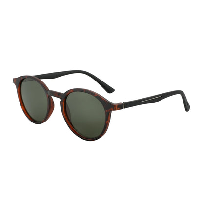 Gafas de Sol Redondas Retro Polarizadas – Patas de Goma, Unisex
