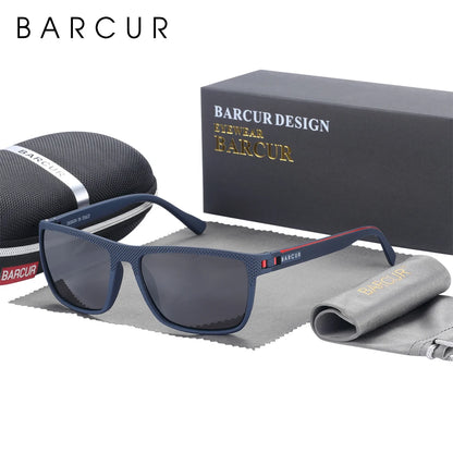 Gafas de Sol Cuadradas Polarizadas Degradé – Plástico Titanio, Unisex