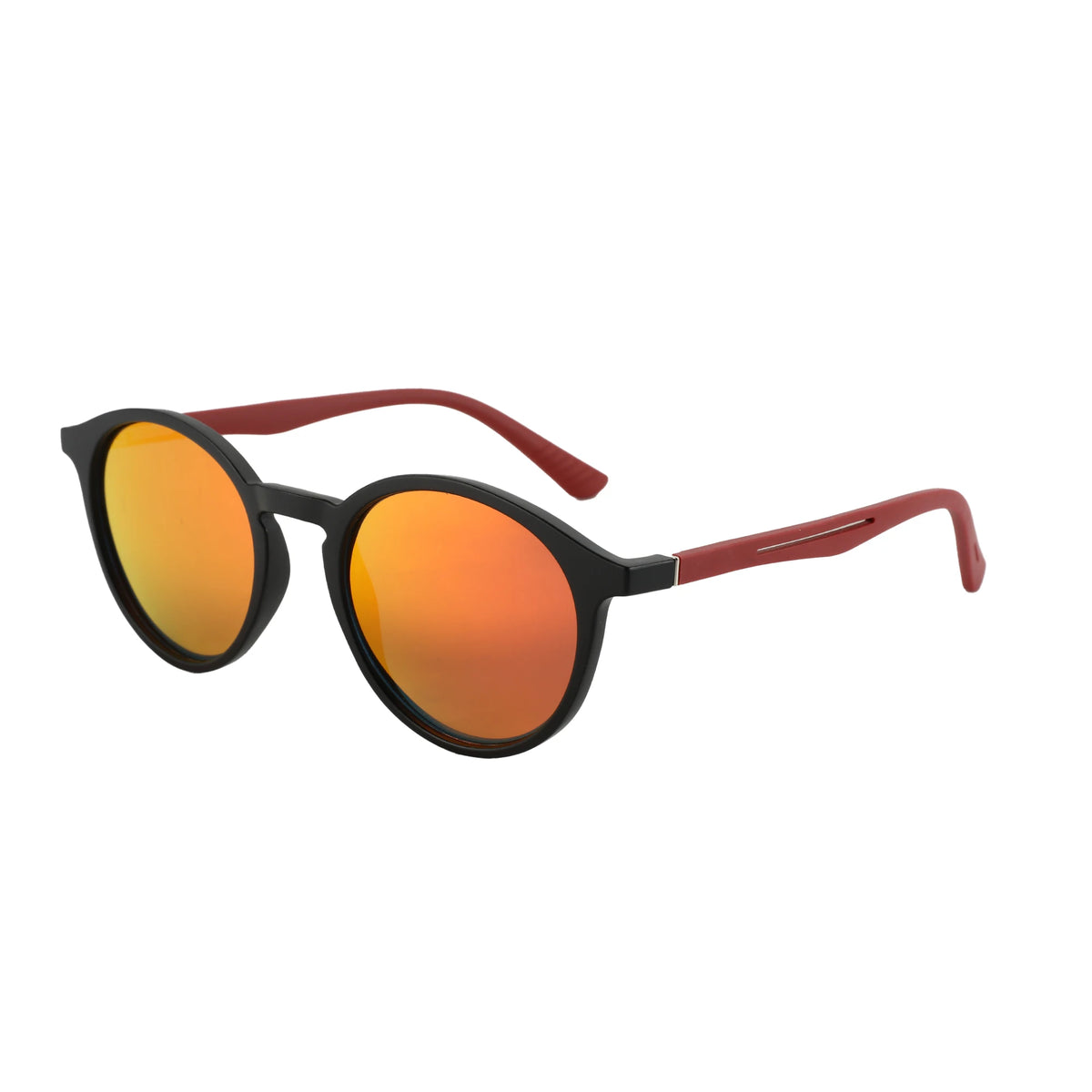 Gafas de Sol Redondas Retro Polarizadas – Patas de Goma, Unisex