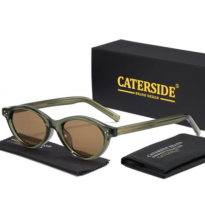 Gafas de Sol Ojo de Gato Oval Retro – TR90, Mujer