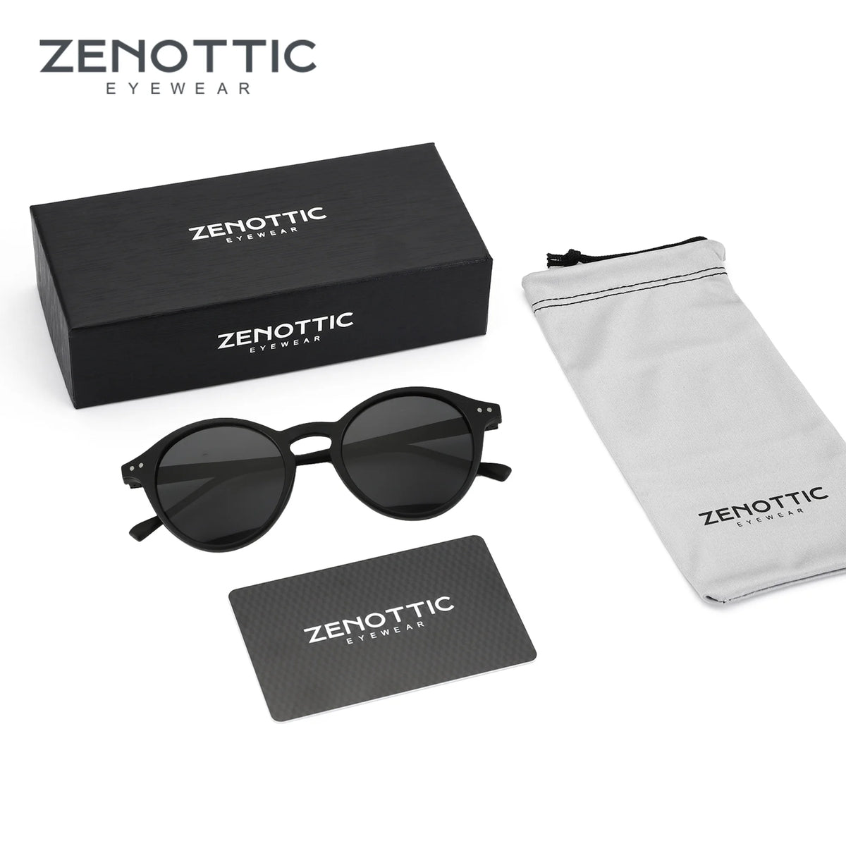 Gafas de Visión Nocturna Redondas – S y XL, Unisex
