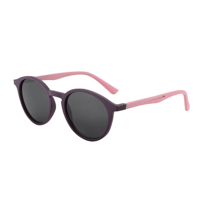 Gafas de Sol Redondas Retro Polarizadas – Patas de Goma, Unisex