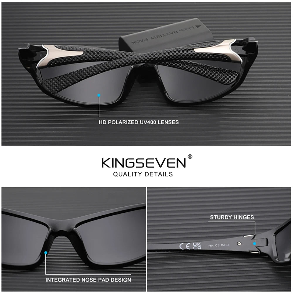 Gafas de Ciclismo Polarizadas UV400 – Goggle Aerodinámico, Hombre