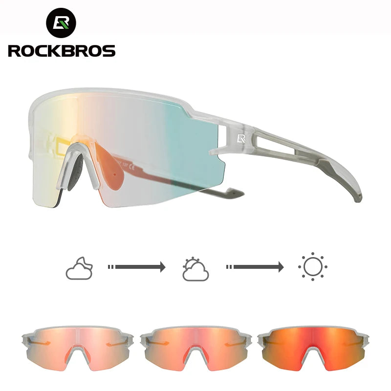 Gafas de Ciclismo Goggle Fotocromáticas TAC – MTB y Carretera, Unisex