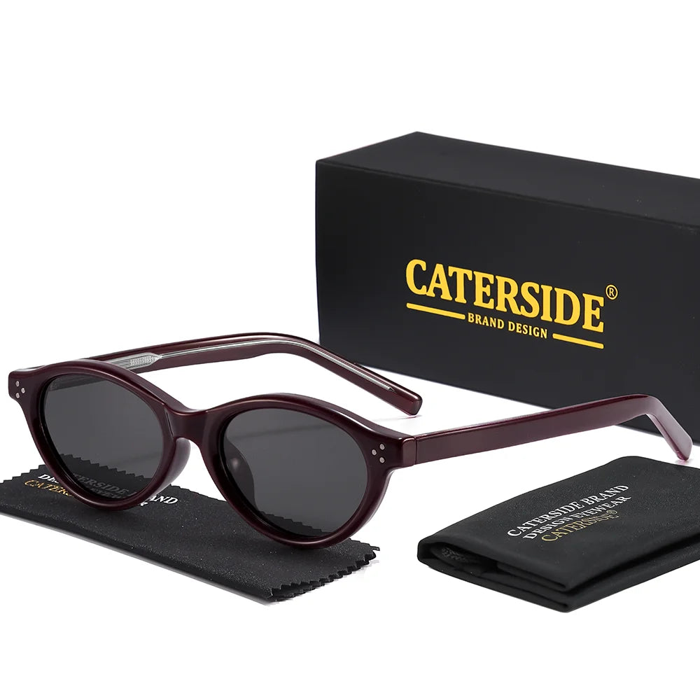Gafas de Sol Ojo de Gato Oval Retro – TR90, Mujer