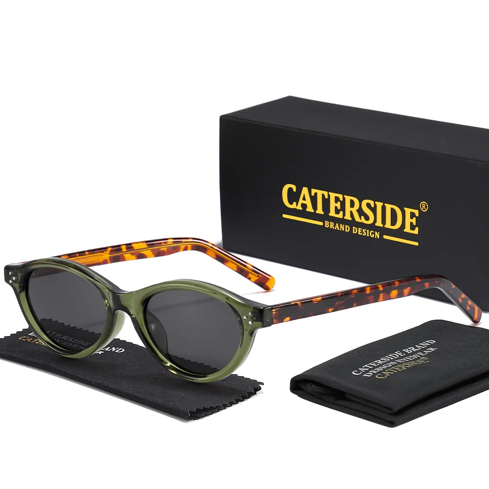 Gafas de Sol Ojo de Gato Oval Retro – TR90, Mujer