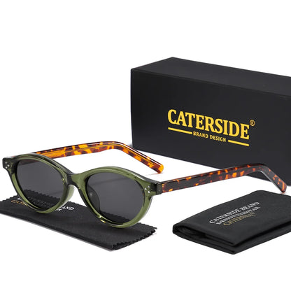 Gafas de Sol Ojo de Gato Oval Retro – TR90, Mujer