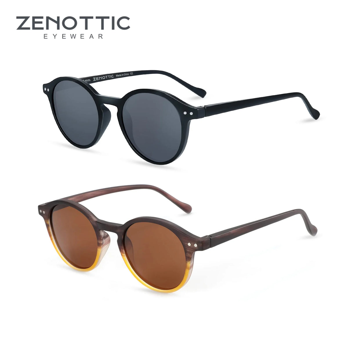 Gafas de Visión Nocturna Redondas – S y XL, Unisex