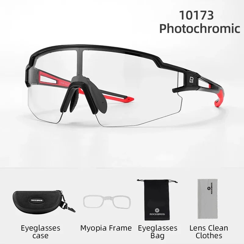 Gafas de Ciclismo Goggle Fotocromáticas TAC – MTB y Carretera, Unisex