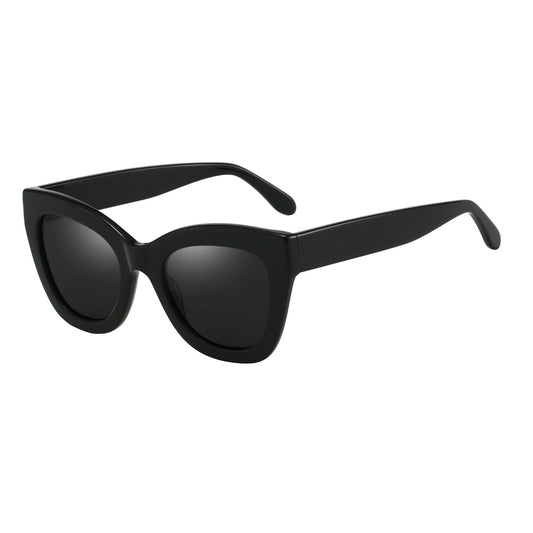 Gafas de Sol Ojo de Gato Chunky Polarizadas – Acetato Artesanal, Mujer