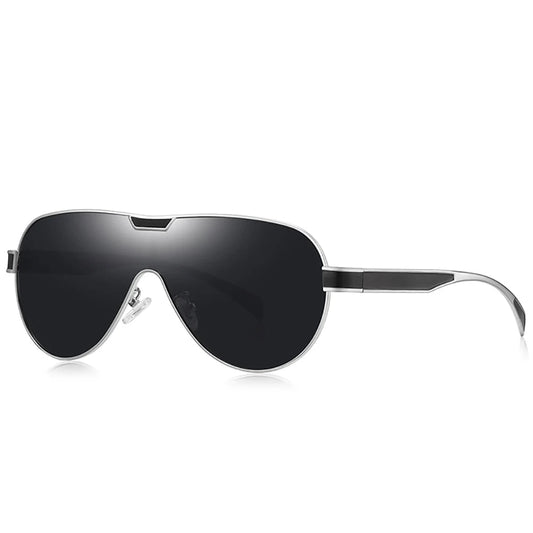 Gafas de Sol Shield Polarizadas – Lente Panorámica, 5 Colores, Hombre