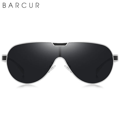 Gafas de Sol Shield Polarizadas – Lente Panorámica, 5 Colores, Hombre