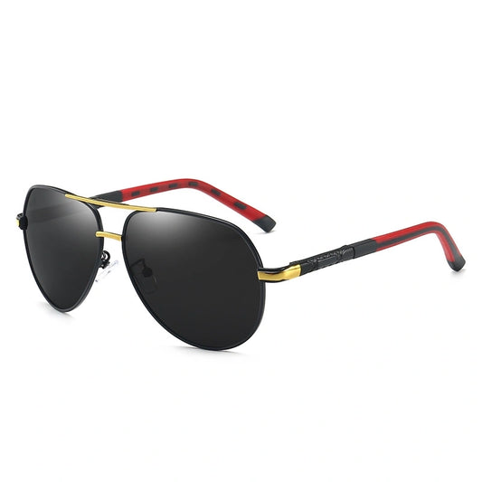 [COMPRA 2, LLÉVATE 3] Gafas de Sol Aviador Polarizadas HD – Aluminio y Silicona, Unisex